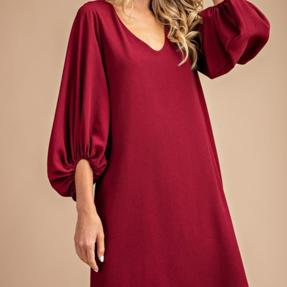 Red dress